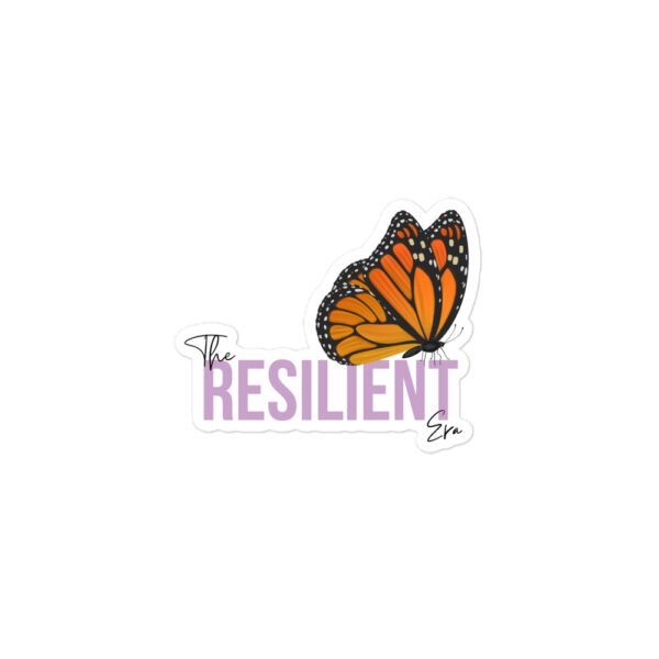 Butterfly Logo sticker - Image 2
