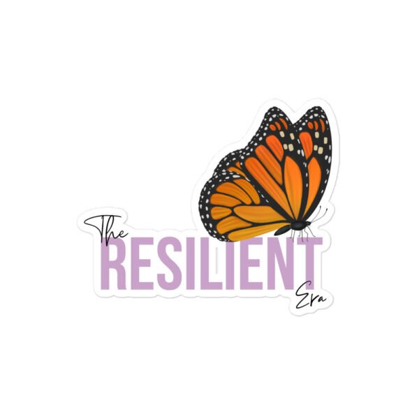 Butterfly Logo sticker - Image 3