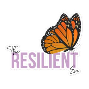 Butterfly Logo sticker